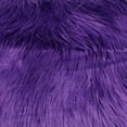 thumbnail image 1 of FREE SHIPPING!!! Purple 60" Wide 1-2'' Long Pile Luxury Shag Fur Fabric, DIY Projects by Half Yard, 1 of 3