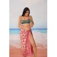 thumbnail image 5 of The Art Box Bathing Suit Cover Ups Skirts Beach Sarong Coverups Wrap Sarong Coverups Wrap Skirt Pareo Wrap Black, Red Floral Printed, 5 of 6