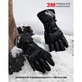 thumbnail image 2 of Guantes de moto IRON JIA'S Winter Impermeables y Cortavientos M, 2 of 8