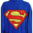 thumbnail image 4 of DC Comics Robe de Bain Superman pour Homme Bleu, 4 of 5