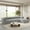 Gray, variant on Mania 122" Modular L-Shape Sofa Couch with Chaise Lounge, Modern Sectional Sofa Set for Living Room, Boucle Fabric Upholstered Cloud Couch with Deep Seat, Gray