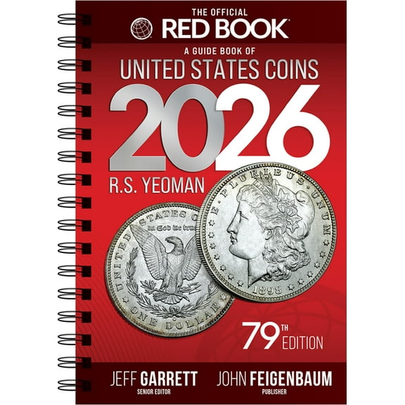 Official Red Book The Official Red Book(r) a Guide Book of United States Coins, 2026, (Spiral-Bound)