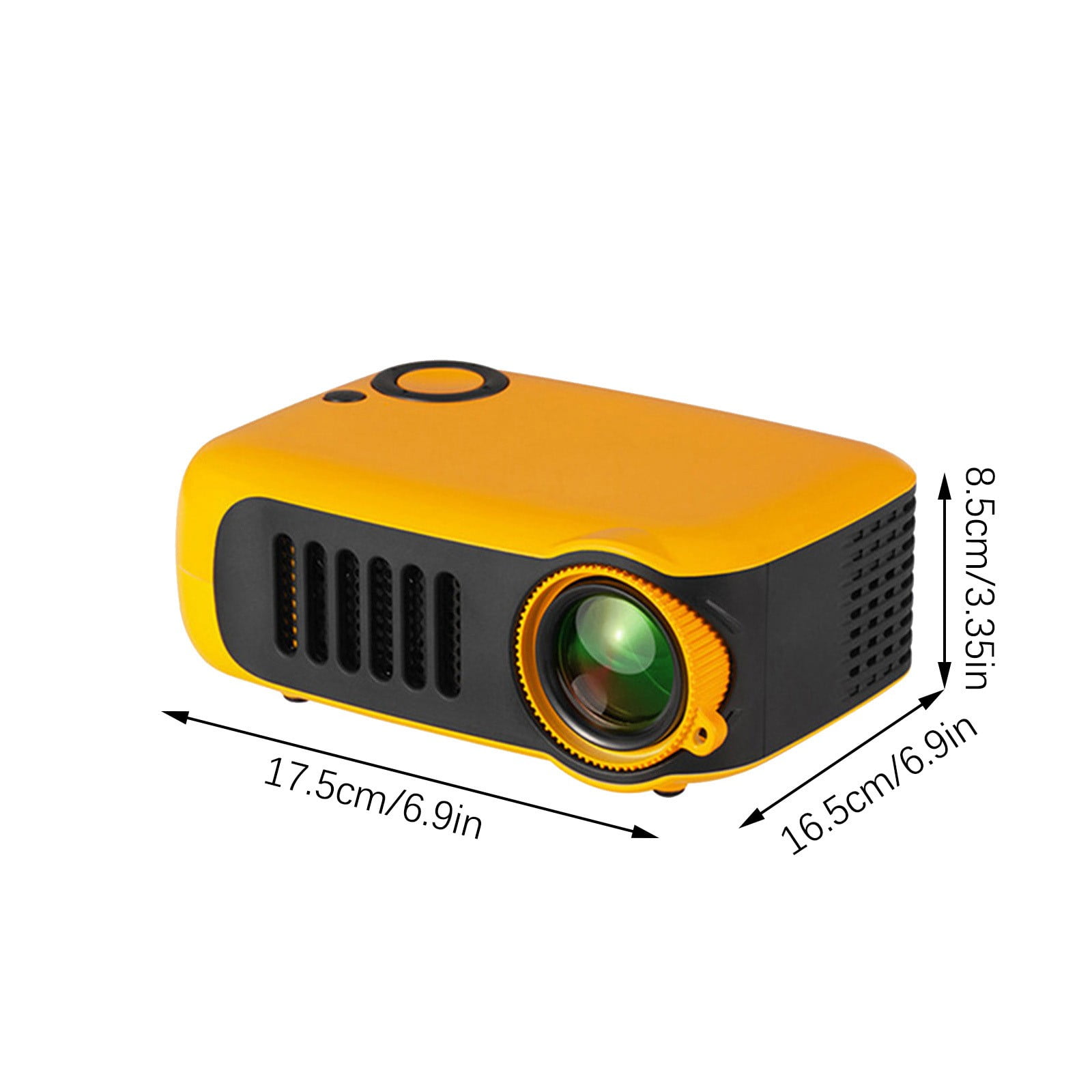 Nkmbld Smart Projector with WiFi and Bluetooth, Support Movie Projector 1080P HD, Auto Keystone Correction,Compatible with TV Stick, HDMI, USB, Smartphone, Laptop