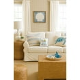 thumbnail image 3 of "Carpe Beachem" Embroidered Cotton Blend Small Petite Mini Accent Pillow 10" x 10", 3 of 5