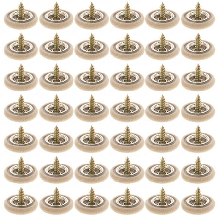 Worgeous  Car Headliner Repair Rivets Button Kit for Interior Roof Beige