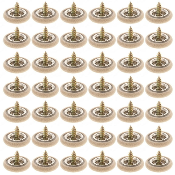 Worgeous Car Headliner Repair Rivets Button Kit for Interior Roof Beige