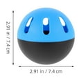 thumbnail image 6 of LOLIPPYY 4Pcs Soft Hollow Baseballs for Sports Training and Hitting Practice, 6 of 7