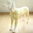 thumbnail image 4 of jiaroswwei Pet Dog Pajamas Printing Keep Warmth Four-leg Pet Dog Warm Jumpsuits Outfit for Large Dogs, 4 of 8