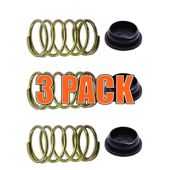 3 - PACK GENUINE OEM ECHO SPRING AND CAP V494000840   V450001880