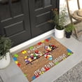 thumbnail image 5 of AuroraX Colorful Bird Doormat Puzzle Welcome Mat Vibrant Print Coir Fiber Unique Positive Message Indoor Outdoor Entry Rug, 5 of 6