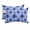 Blue, variant on Outdoor Chair Pillow Headrest for Patio Pool Chaise Lounge, Palm Trees Recliner Head Pillow, Summer Vintage Tropical Trees Botanical Blue Waterproof Neck Lumbar Pillows & Insert 11x16x2pcs