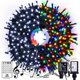 thumbnail image 1 of JMEXSUSS 200 luces LED rojas de Halloween para interiores y exteriores, cadena de luces LED expandibles de 66 pies, 8 modos de luces rojas de Navidad para dormitorio, jardín, porche, árbol de Navidad,, 1 of 4