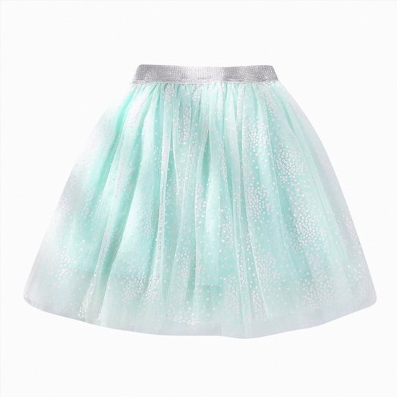 Ymyiu Tutu for Toddler Girls Tutu Skirt Girls Elastic Ballet Dance Skirts Layers Tulle Tutu for Toddler Kid Children Size 6-7 Years (Blue,6-7 Years)
