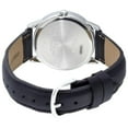 thumbnail image 2 of Timex Men's Easy Reader Quartz Silver Tone Brass/Black Leather Watch T2H281, 2 of 4