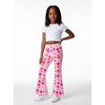 thumbnail image 4 of Girls Flare Pants, AI Digital Print Bell Bottoms,All-Season Sizes 3-13Y, 4 of 6