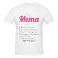 thumbnail image 5 of Mema Grandma Gift The Mema Code Men'S Basic Short Sleeve T-Shirt White Xx-Large, 5 of 5