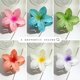 thumbnail image 3 of Hawaiian Flower Hair Clips 6 Pack Colorful Claw Clips for Women & Girls, Large, 3 of 5