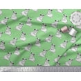 thumbnail image 3 of Soimoi Japan Crepe Satin Fabric Pug Dog Print Fabric by Yard 42 Inch Wide, 3 of 3