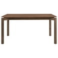 thumbnail image 2 of Rida Dining Table, Rich Dark Brown Hardwood, Rectangular 59 Inch Top, 2 of 6