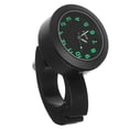 thumbnail image 3 of Black Waterproof Motorcycle Table Clock Aluminum Alloy for Motorbike Night Light Easy Installation 3.5 Inch, 3 of 9
