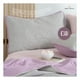 thumbnail image 3 of Edredón Ligero Real Textil + 2 Fundas de Almohada, Juego de Colcha King Size, Color Violeta/Gris, 3 of 7