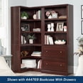 thumbnail image 3 of Sauder Select Corner Bookcase, Select Cherry Finish, 3 of 8