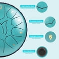 thumbnail image 2 of Tambor de acero JYTMUS Rain Drum de 11 notas con accesorios, 2 of 7