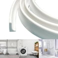 Stuffygreenus Waterproof Shower Water Barrier, Self-Adhesive Bath Seal Strip for Sink Edging ...