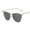 gold grey, variant on Fashion Cat Eye Sunglasses for Women, UV400 Protection, Resin Lens, Metal Frame, Trendy Eyewear