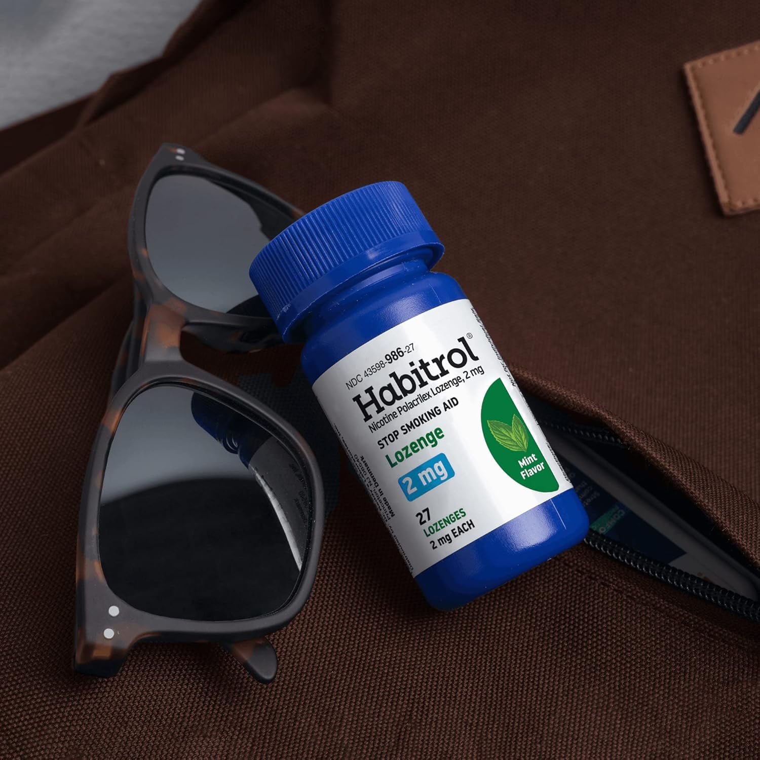 Habitrol Nicotine Polacrilex Lozenges, 4mg Mint Flavor 72 Count