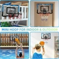 thumbnail image 3 of Indoor Basketball Hoop Automatic Scoring Electronic Scoreboard with 3 Balls Basketball Toy for Kids, 3 of 8