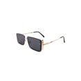 thumbnail image 2 of Retro Rectangle Flat Top Fashion Sunglasses, 2 of 7