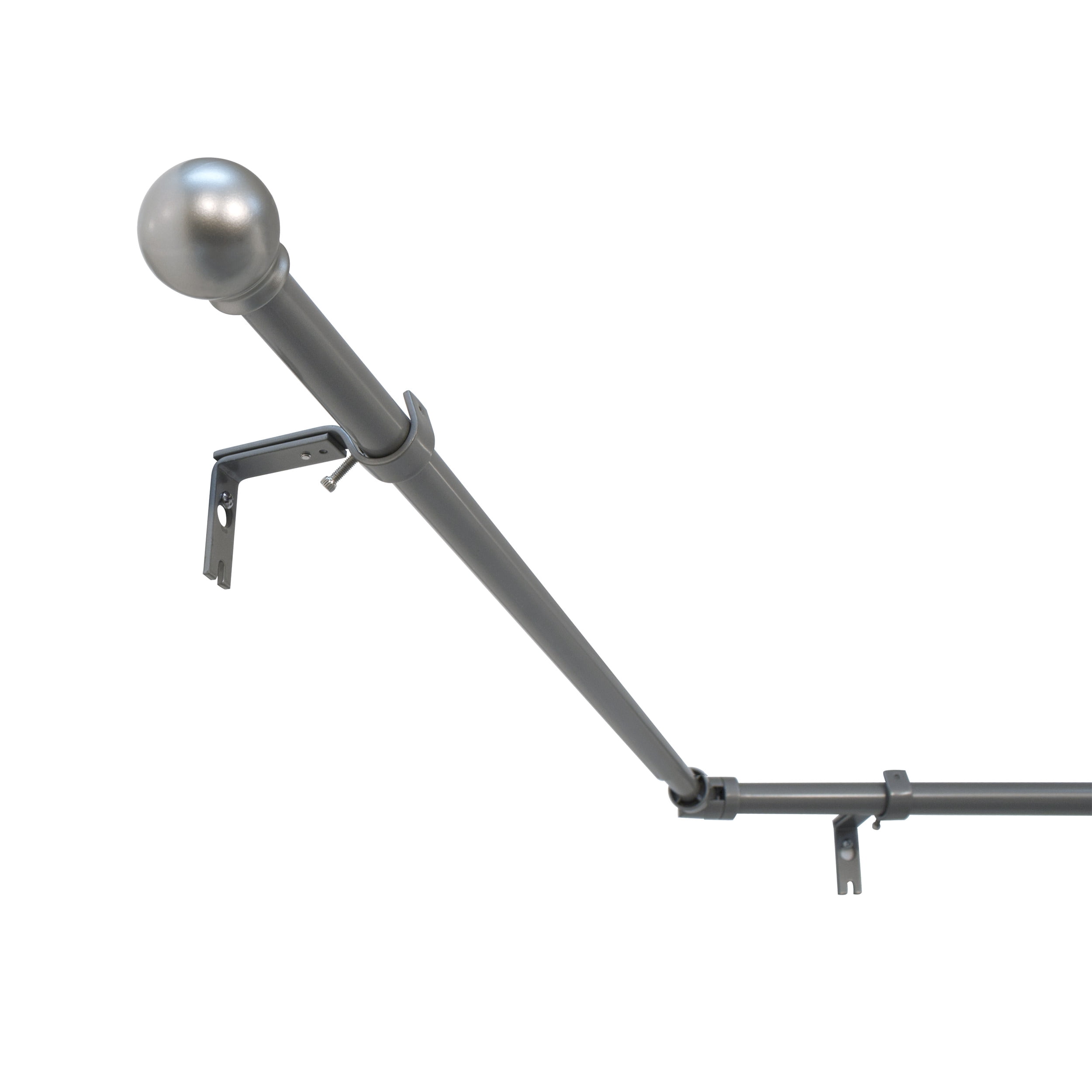 Better Homes and Gardens Bay Window Adjustable Drapery Rod Set