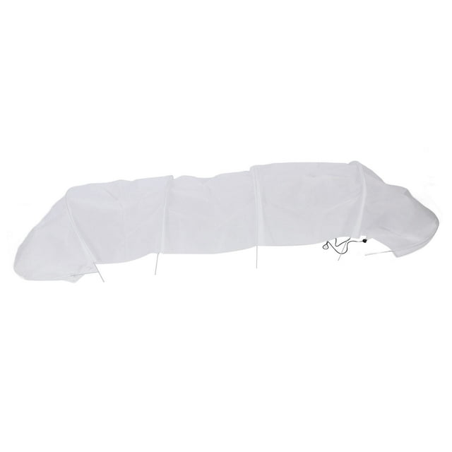 Portable Greenhouse, Tunnel Row Cover 3Meters Quick Release Protective Garden Shade Net Cover for Fruits Crops, Easy Install and Portable Design,