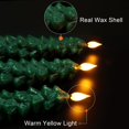thumbnail image 4 of 3 Pack Flameless Taper Candles with Remote Timer, 9.7 Inches Real Wax Christmas Tree Candlesticks, Battery Operated Window Candles for Xmas Fireplace Holiday Home Party Decor, 4 of 9