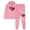 Pink, variant on 2 Piece Lounge Sets for Women Travel Linen Two Piece Set Women Beach Women's Fashion Sports Casual Coat Long Pants Hooded Sweater Pants Set Long Sleeve Hooded Set