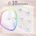 thumbnail image 4 of Máscara facial LED SDKWDH de 7 colores con terapia de luz roja, 4 of 9