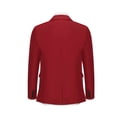 thumbnail image 2 of Ahabrexf Men's Casual Blazer, Tailored Single-Breasted Suit Jacket with Flap Pockets for Daily office Wear and Spring Season, 2 of 3