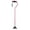 Pink, variant on Black Adjustable Cane for Men & Women - Lightweight & Sturdy Offset Walking Stick - w/Quadruple Tip - Mobility Aid for Elderly, Seniors