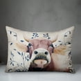 thumbnail image 3 of Creative Products Cow with Patterns 14x20 Spun Poly Pillow, 3 of 3