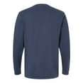 thumbnail image 5 of SoftShirts Adult Organic Long Sleeve T-Shirt, 2XL, Navy, 5 of 5