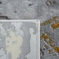 thumbnail image 6 of SAFAVIEH Craft Elouise Abstract Area Rug, 5'3" x 7'6", Grey/Gold, 6 of 8