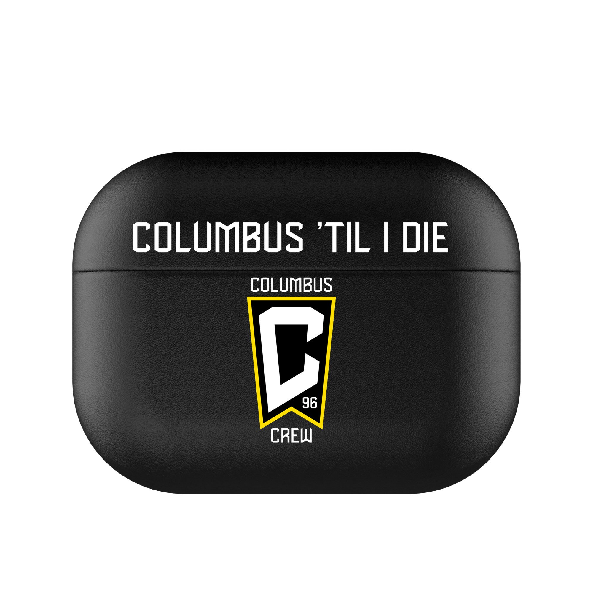 Black Columbus Crew Insignia AirPods Case Cover