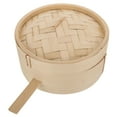 thumbnail image 1 of 1pc Bamboo Steamer Kitchen Food Steamer Steamer Basket Household Cooking Tool, 1 of 5