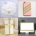 thumbnail image 4 of 3 rollos de cinta washi con purpurina de 32,8 yardas x 0,6 pulgadas, cinta adhesiva decorativa dorada clara, papel de aluminio, cinta de enmascarar, manualidades, adhesivo decorativo., 4 of 9
