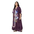 thumbnail image 5 of Gypsie Blu Women's Plus Size Kaftan Dresses for Women Long Maxi Dress, 5 of 7