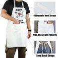 thumbnail image 2 of shiyou-Swedish Chef Kitchen Apron Cook Da Chicky Herdy Her Adjustable Aprons TV Show Fans Gifts, 2 of 4