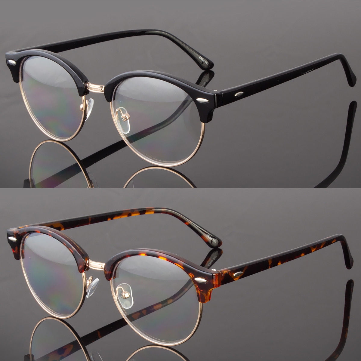 Nerd Geek Retro Gaming Glasses Clear Lens Sunglasses Hipster Party Sport Square