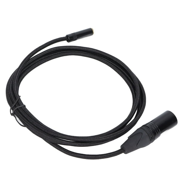 Cable conector, hembra de 3,5 mm a 3 hembras Cable XLR macho Cable adaptador XLR Rendimiento finamente sintonizado