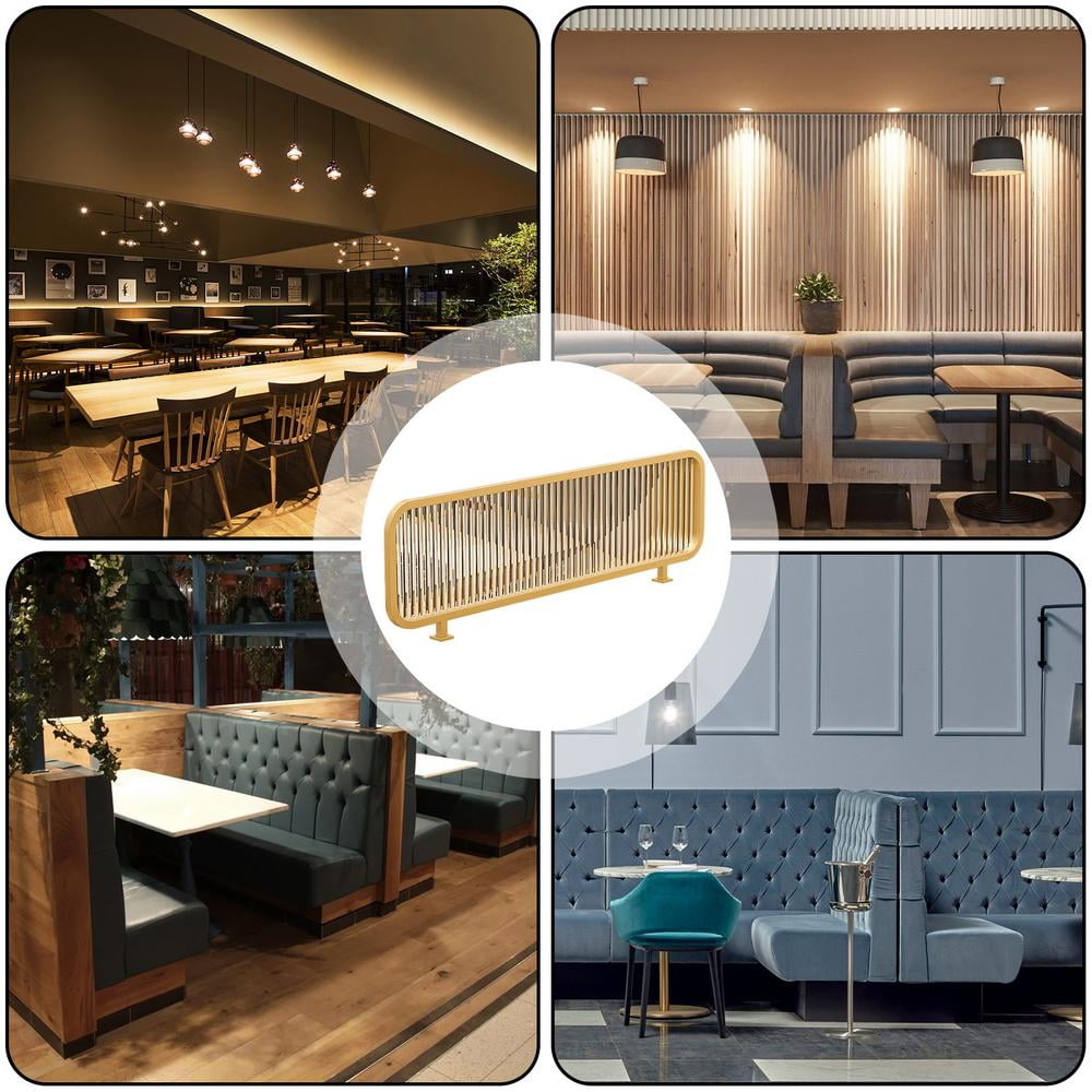 Xianers Partitions Panel Screen Hanging Room Divider Made of Environmentally PVC for Decorating Bedroom Dining Study and Sitting-Room, Hotel Bar and Restaurant